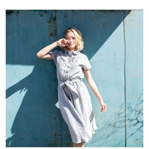 Not Perfect Linen Perth dress